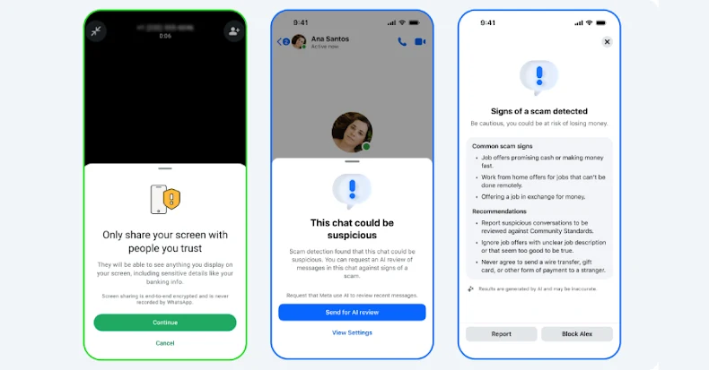 EDR NEWS te informa: Meta Rolls Out New Tools to Protect WhatsApp and Messenger Users from Scams