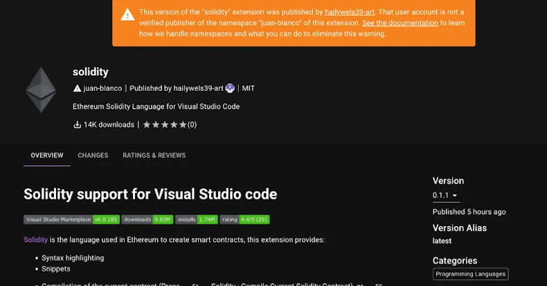 EDR NEWS te informa: Malicious VSX Extension «SleepyDuck» Uses Ethereum to Keep Its Command Server Alive
