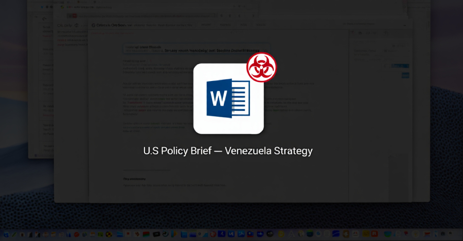 EDR NEWS te informa: LOTUSLITE Backdoor Targets U.S. Policy Entities Using Venezuela-Themed Spear Phishing