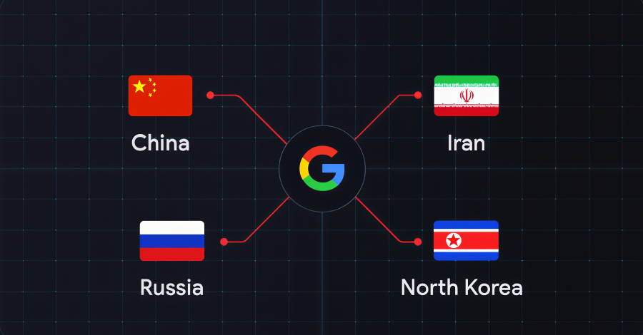 EDR NEWS te informa: Google Links China, Iran, Russia, North Korea to Coordinated Defense Sector Cyber Operations