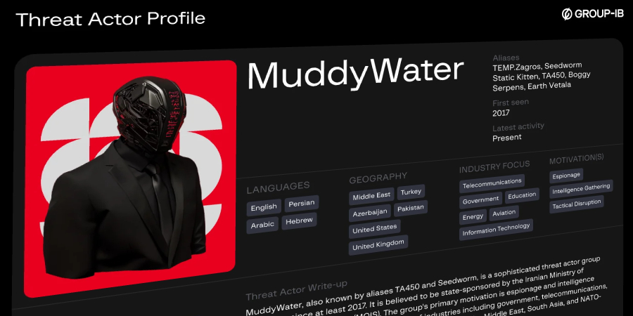 EDR NEWS te informa: MuddyWater Targets MENA Organizations with GhostFetch, CHAR, and HTTP_VIP