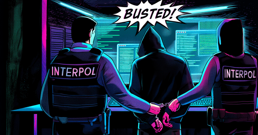 EDR NEWS te informa: INTERPOL Dismantles 45,000 Malicious IPs, Arrests 94 in Global Cybercrime